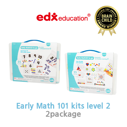 EDX Early Math 101 kits  2, 2packages
