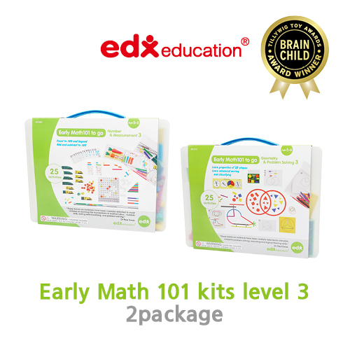 EDX Early Math 101 kits 3, 2package