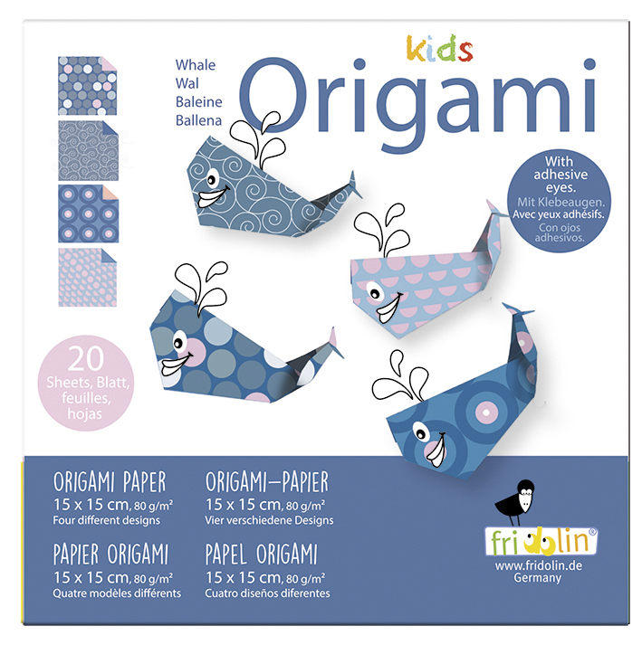 [ ] ƼĿ  Kids-Origami, Whale