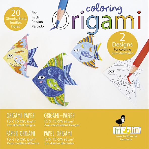 [�������� ��������] �÷��� ������ Coloring-Origami, Fish